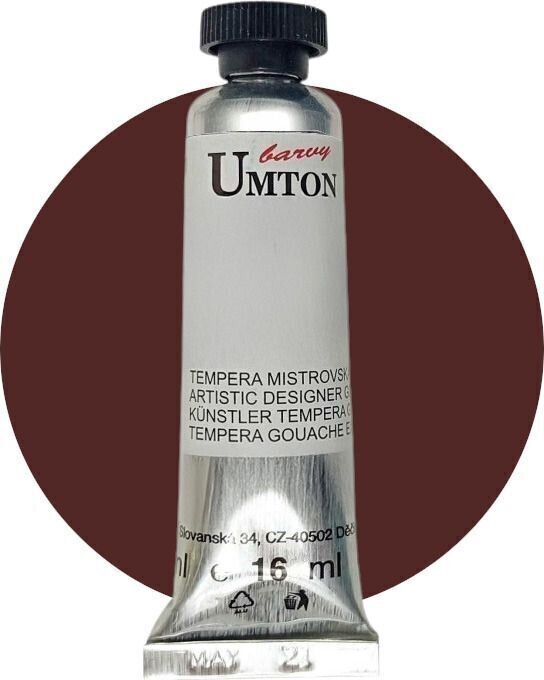 Tempera Paint Umton 86.3043 Tempera Paint 1043 Burnt Umber 16 ml 1 pc