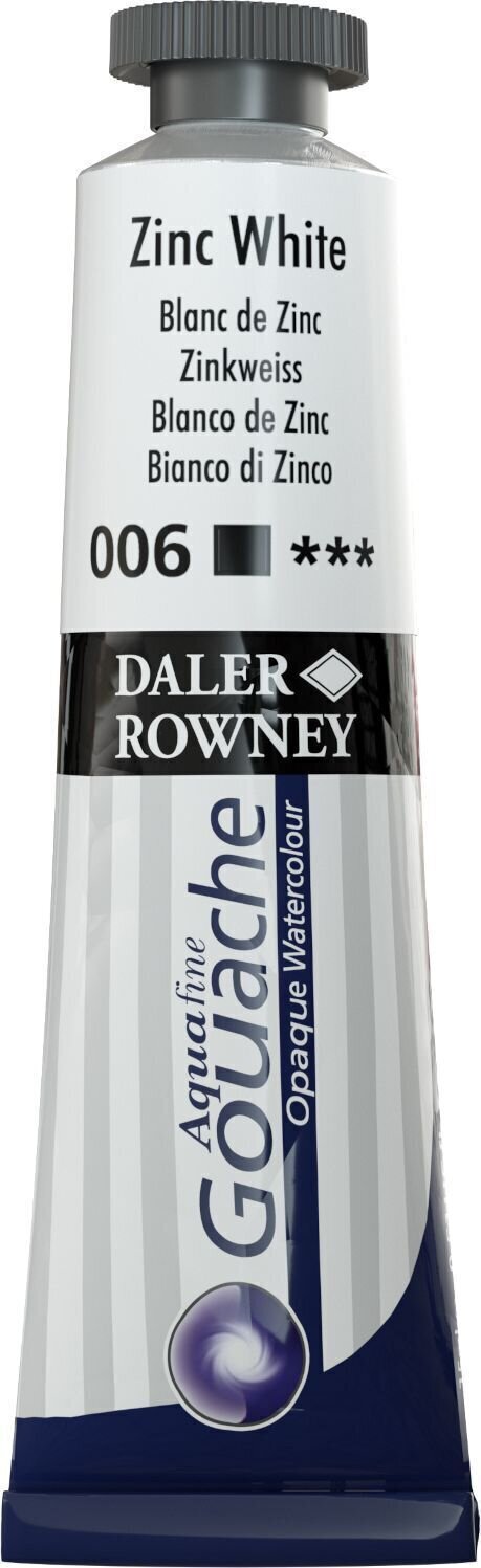 Gvaš boja Daler Rowney Aquafine Gouache boja Zinc White 15 ml 1 kom