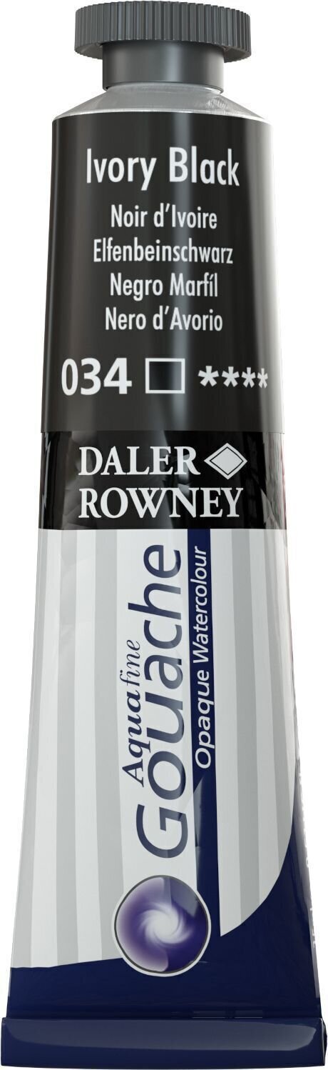 Daler Rowney Aquafine Kvašová barva Ivory Black 15 ml 1 ks