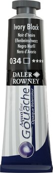 Vopsea de guache Daler Rowney Aquafine Vopsea guașă Fildeș Negru 15 ml 1 buc. - 1