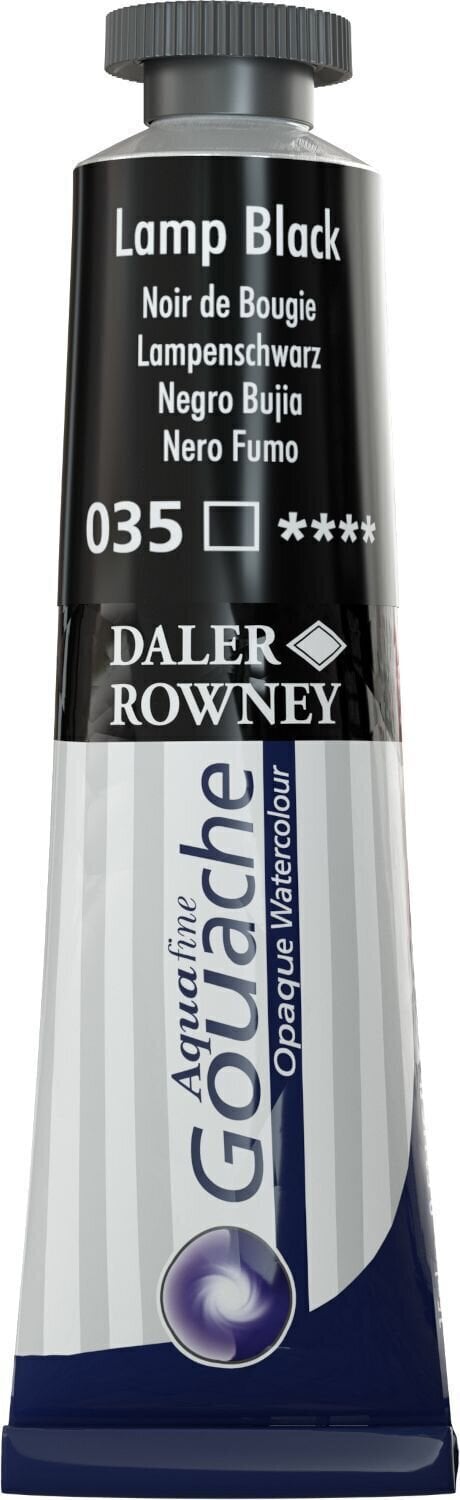 Daler Rowney Aquafine Kvašová barva Lamp Black 15 ml 1 ks