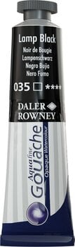 Tintas de guache Daler Rowney Aquafine Tinta guache Lamp Black 15 ml 1 un. - 1