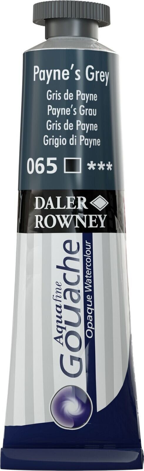 Tintas de guache Daler Rowney Aquafine Tinta guache Payne's Grey 15 ml 1 un.