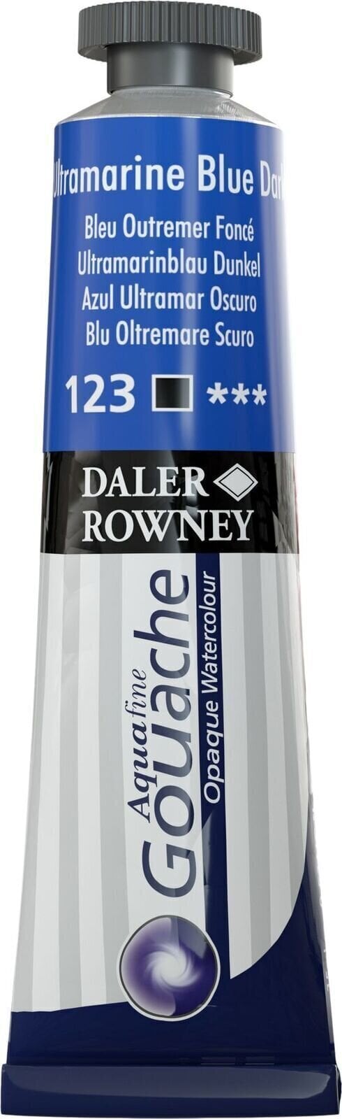 Daler Rowney Aquafine Kvašová barva Ultramarine Blue Dark 15 ml 1 ks