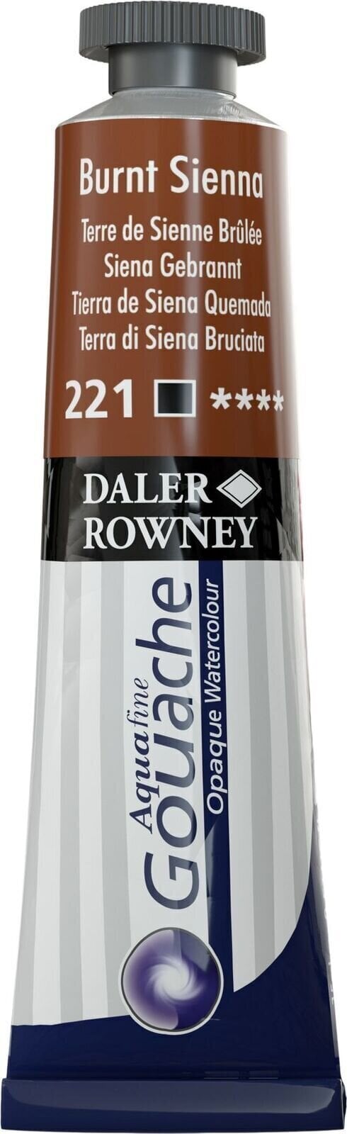Daler Rowney Aquafine Kvašová barva Burnt Sienna 15 ml 1 ks