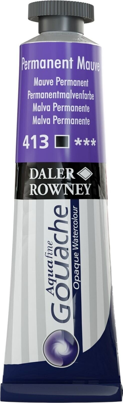 Daler Rowney Aquafine Kvašová barva Permanent Mauve 15 ml 1 ks