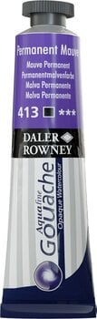 Gouache malt
 Daler Rowney Aquafine Gouachefarbe Permanent Mauve 15 ml 1 stk - 1