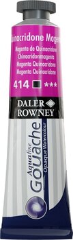 Gouache malt
 Daler Rowney Aquafine Gouachefarbe Quinacridone Magenta 15 ml 1 stk - 1