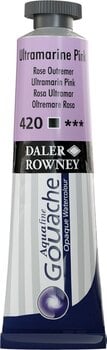 Gouache malt
 Daler Rowney Aquafine Gouachefarbe Ultramarine Pink 15 ml 1 stk - 1