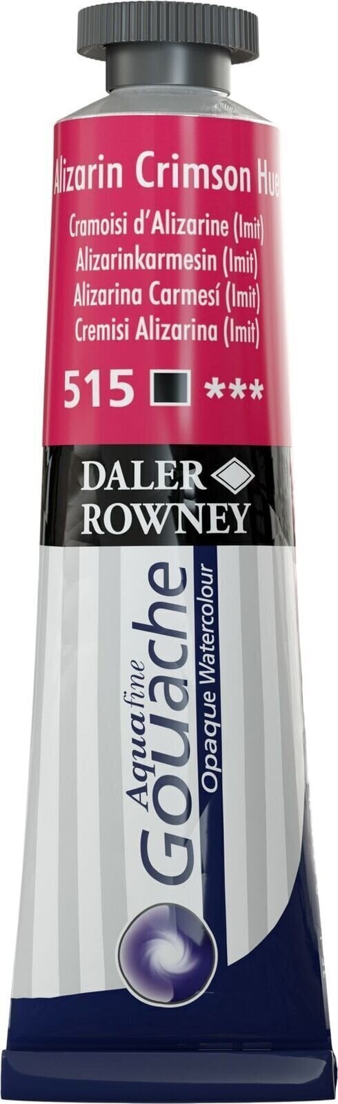Gouache malt
 Daler Rowney Aquafine Gouachefarbe Alizarin Crimson Hue 15 ml 1 stk