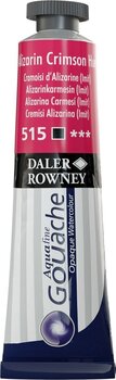 Gouache malt
 Daler Rowney Aquafine Gouachefarbe Alizarin Crimson Hue 15 ml 1 stk - 1
