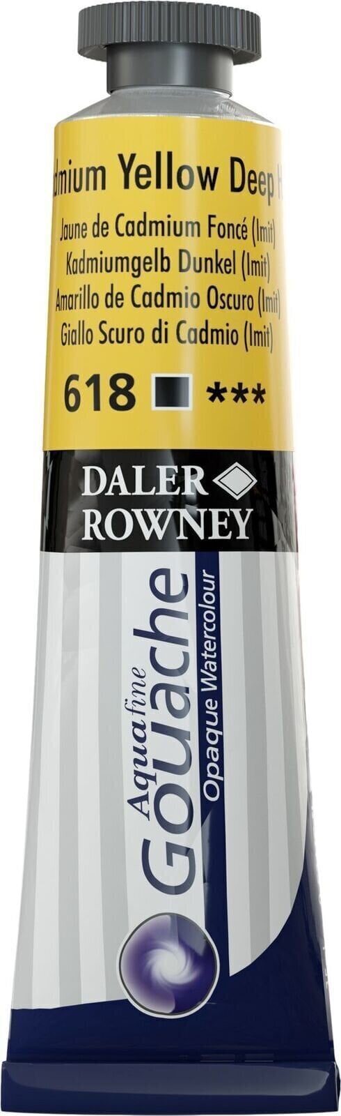 Daler Rowney Aquafine Kvašová barva Cadmium Yellow Deep Hue 15 ml 1 ks