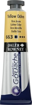 Gouache malt
 Daler Rowney Aquafine Gouachefarbe Lemon Yellow 15 ml 1 stk - 1