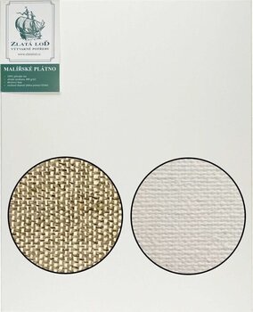 Schilderdoek Zlatá loď Schilderdoek B45.1209 White 20 x 25 cm 1 st. - 1