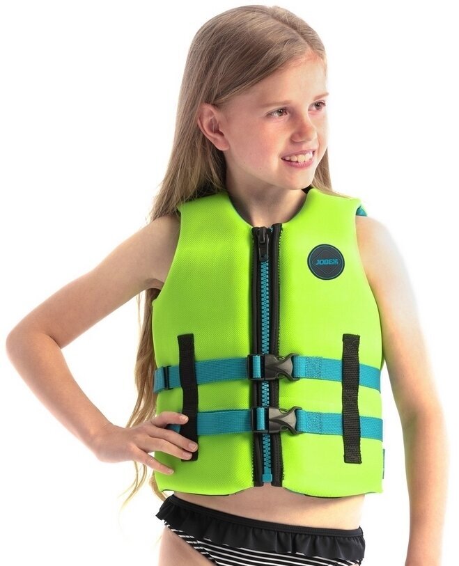 Jobe Neoprene Life Vest Kids Lime Green 116 Úszómellény