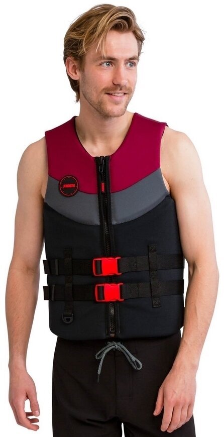Jobe Neoprene Life Vest Men Burgundy Red 2XL+ Plávacia vesta