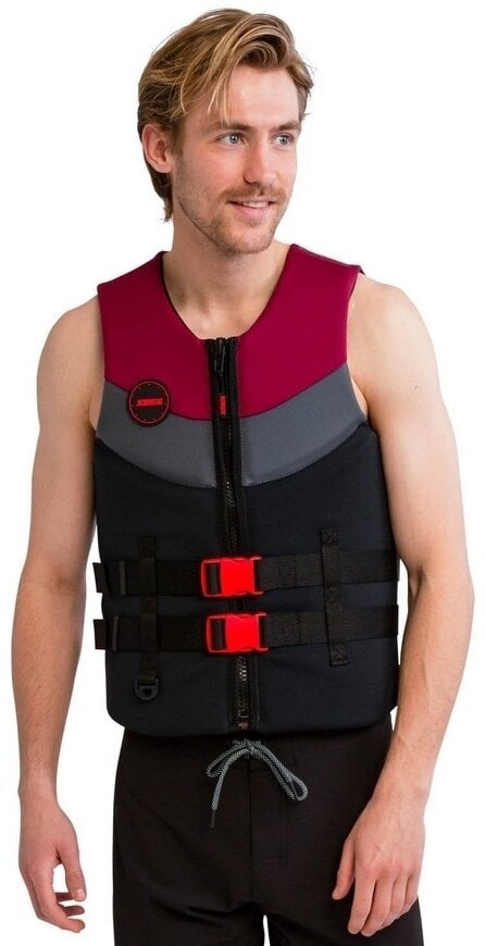 Jobe Neoprene Life Vest Men Burgundy Red L Úszómellény