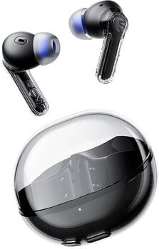 Belaidės į ausis įdedamos ausinės Soundpeats Clear Black - 1