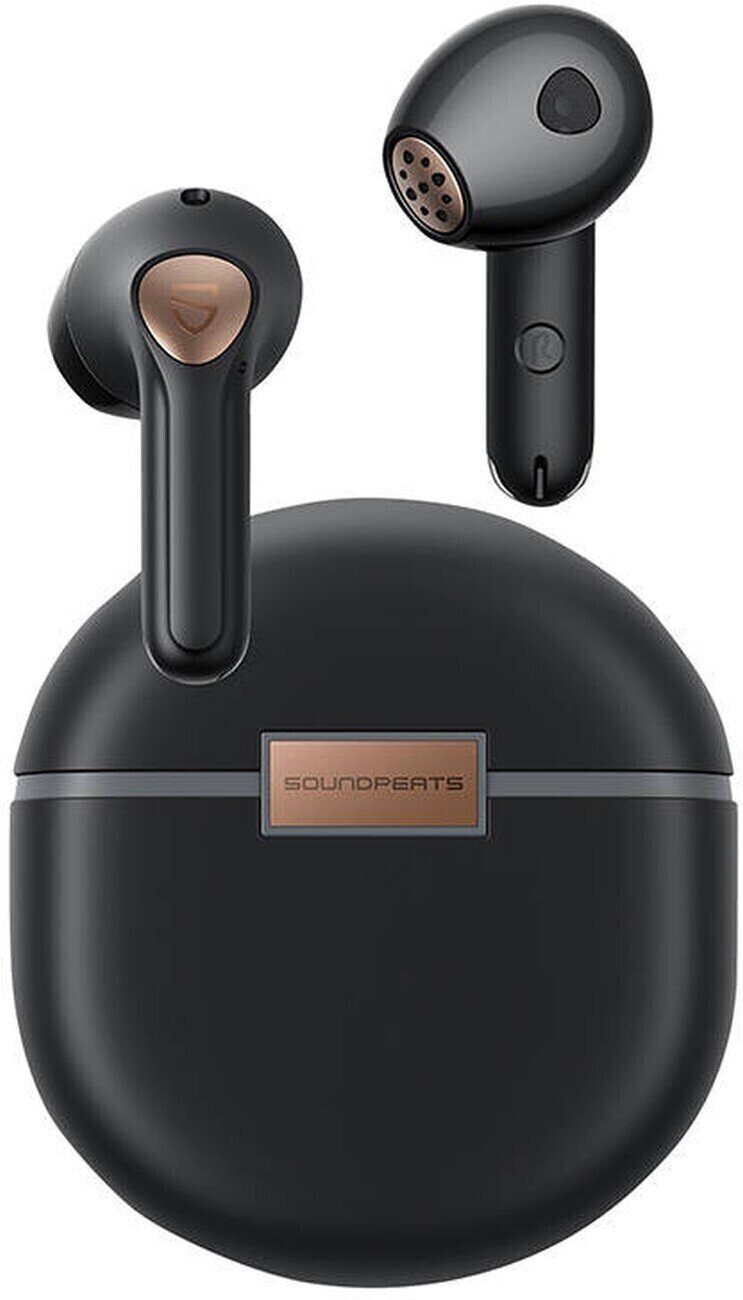 In-ear vezeték nélküli fejhallgató Soundpeats Air 4 Black In-ear vezeték nélküli fejhallgató