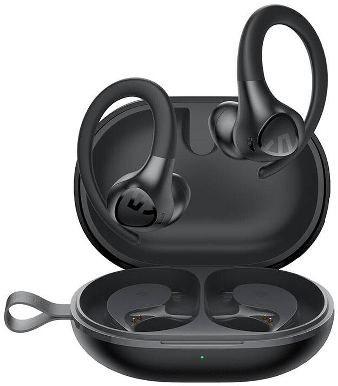 Draadloze hoofdtelefoon met oorhaak Soundpeats Wings2 Black Draadloze hoofdtelefoon met oorhaak