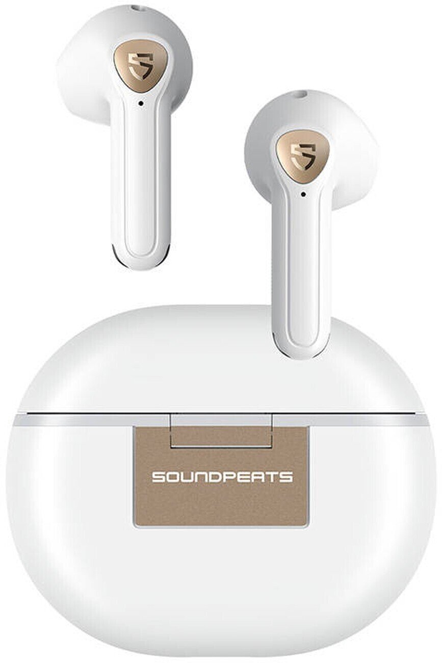 Bezdrôtové sluchadlá do uší Soundpeats Air 3 Deluxe HS White Bezdrôtové sluchadlá do uší