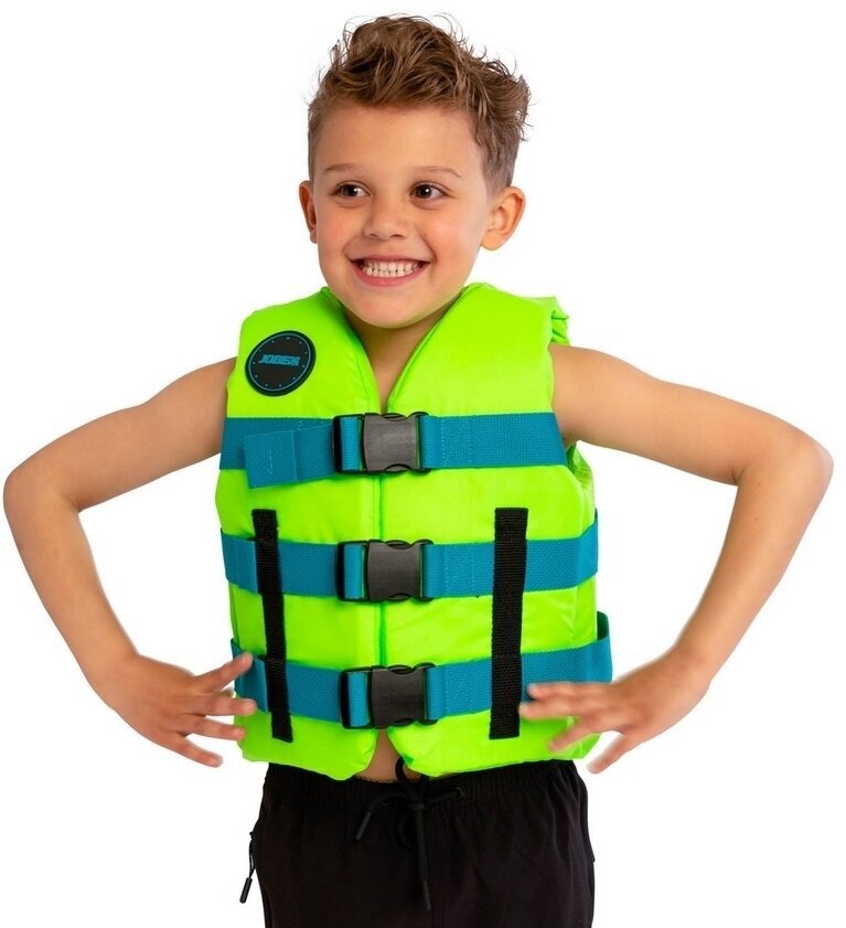 Jobe Nylon Life Vest Kids Lime Green 30-40 kg Úszómellény