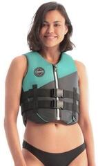 Opdriftsjakke Jobe Nylon Life Vest Women Vintage Teal