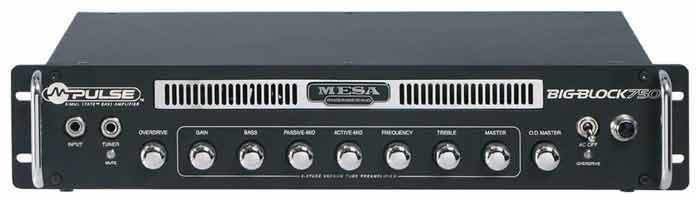 Ενισχυτής Μπάσων Mesa Boogie Big Block 750 Rack Head