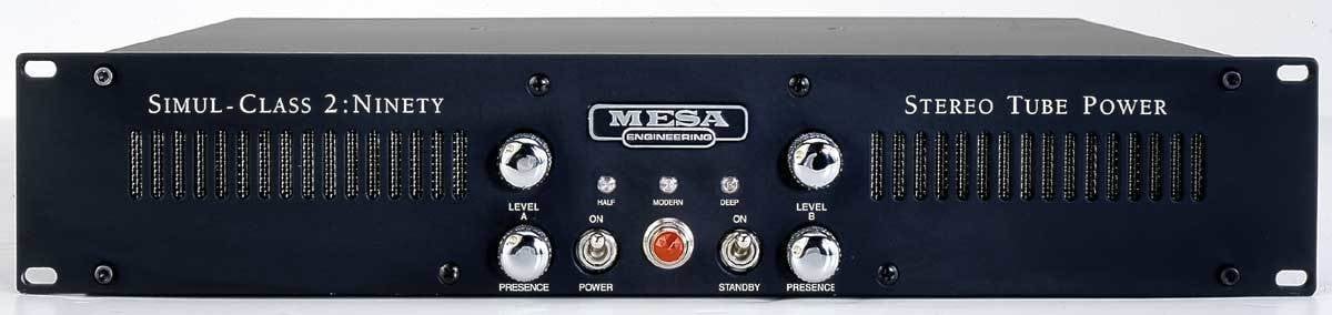 Pré-amplificador/amplificador em rack Mesa Boogie STEREO SIMUL-CLASS 2:NINETY