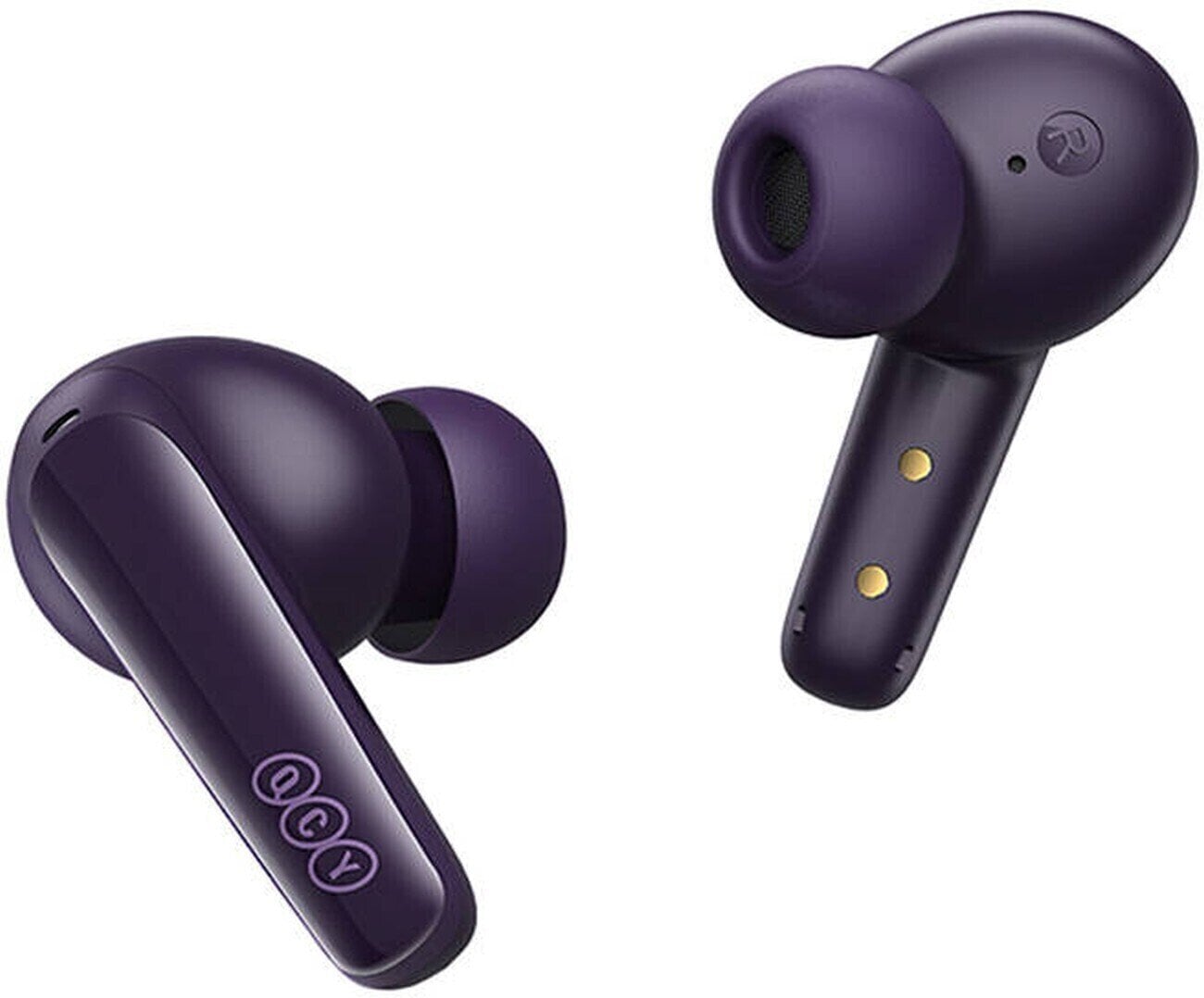 In-ear draadloze koptelefoon QCY T13x ANC Purple In-ear draadloze koptelefoon