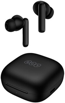 Wireless In-ear headphones QCY T13 ANC Black Wireless In-ear headphones - 1