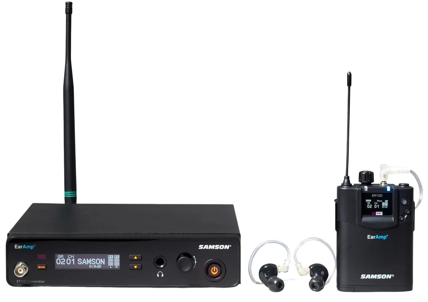 Samson EarAmp EWM100 Monitorizare fără fir în ureche - Muziker