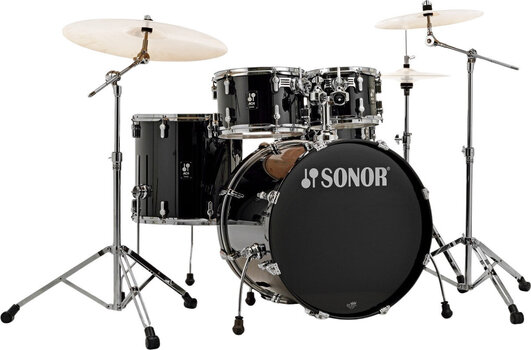 Zestaw perkusji akustycznej Sonor AQ1 Stage Piano Black Zestaw perkusji akustycznej - 1