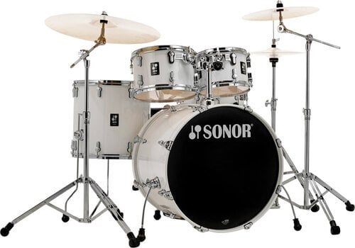 Kit de batería Sonor AQ1 Stage Piano White Kit de batería - 1