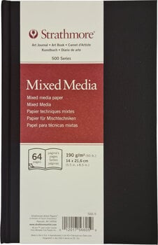 Carnet de croquis Strathmore 500 Series Mixed Media Carnet de croquis 64 14 x 22 cm 190 g - 1