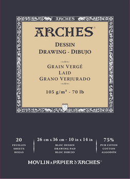 Skicář Arches Sketch Skicář 26 x 36 cm 105 g - 1