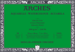 Sketchbook Arches Watercolour Cold Pressed Skitsebog 20 18 x 26 cm 300 g