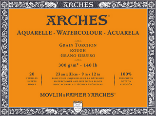 Skizzenbuch Arches Watercolour Rough Skizzenbuch 20 23 x 31 cm 300 g