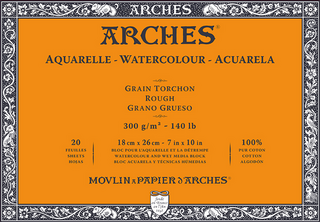 Skizzenbuch Arches Watercolour Rough Skizzenbuch 20 18 x 26 cm 300 g