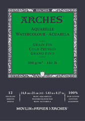 Skizzenbuch Arches Watercolour Cold Pressed Skizzenbuch 12 148 x 21 cm 300 g