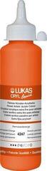 Akrylová barva Lukas Cryl Liquid Akrylová barva Permanent Orange 250 ml 1 ks