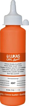 Akrilna boja Lukas Cryl Liquid Акрилне боје Permanent Orange 250 ml 1 kom - 1