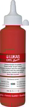 Culoare acrilică Lukas Cryl Liquid Vopsea acrilică Vermilion Deep 250 ml 1 buc. - 1