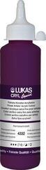 Akrylová barva Lukas Cryl Liquid Akrylová barva Permanent Violet 250 ml 1 ks