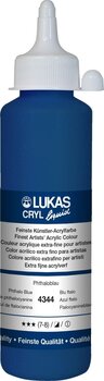 Akrüülvärv Lukas Cryl Liquid Acrylic Paint Plastic Bottle 250 ml Phthalo Blue - 1