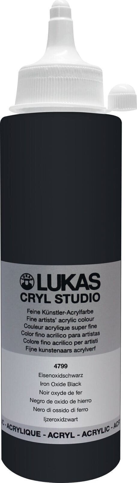 Акрилова фарба Lukas Cryl Studio Акрилова фарба Iron Oxid Black 250 мл 1 шт.