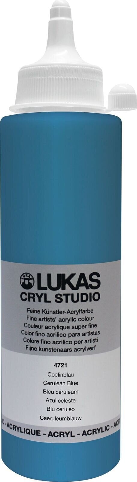 Lukas Cryl Studio Akrylová barva Cerulean Blue 250 ml 1 ks