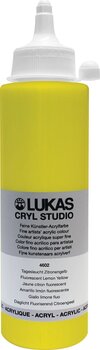 Tinta acrílica Lukas Cryl Studio Tinta acrílica Fluorescent Lemon Yellow 250 ml 1 un. - 1