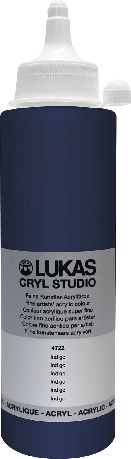 Lukas Cryl Studio Akrylová barva Indigo 250 ml 1 ks