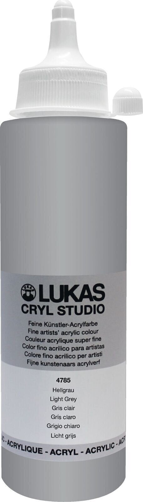 Lukas Cryl Studio Akrylová barva Light Grey 250 ml 1 ks